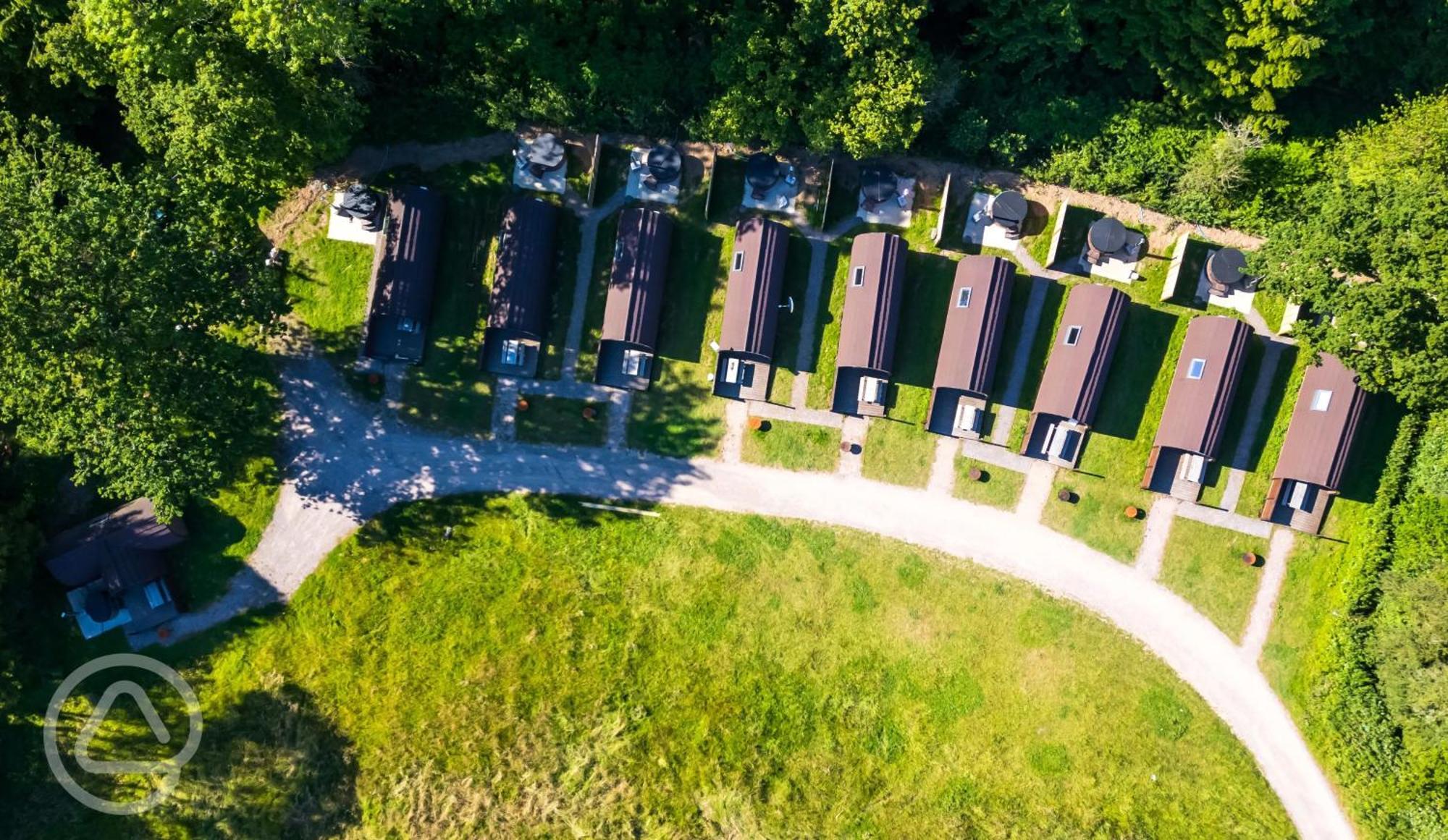 Missin' Link Glamping Hotel West Hoathley ภายนอก รูปภาพ